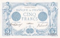 France 5 Francs - Blue - 10-10-1916 - Serial S.14321