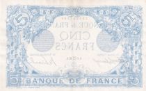 France 5 Francs - Blue - 16-05-1916 - Serial N.11864