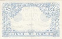 France 5 Francs - Blue - 28-08-1916 - Serial D.13581