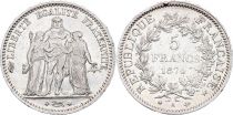 France 5 Francs - Hercules - Third Republic - 1874 A Paris