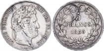 France 5 Francs - Louis Philippe I - 1835 B Rouen - Silver