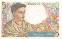 France 5 Francs Berger - 23-12-1943 Série Y.113 - SUP+