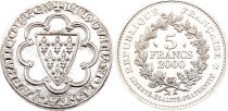 France 5 Francs écu d\'or Saint Louis   - 2000