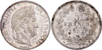 France 5 Francs Louis-Philippe I  - 1832 B Rouen - Argent