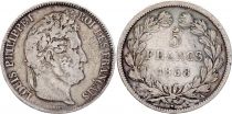 France 5 Francs Louis-Philippe I - 1838 A Paris - Silver