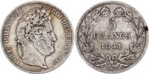 France 5 Francs Louis-Philippe I - 1841 A Paris - Silver