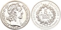 France 5 Francs Louis XIII  - 2000