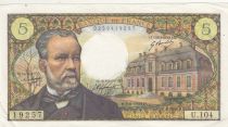 France 5 Francs Pasteur - 05-06-1969 - Serial U.104