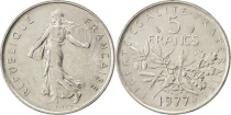 France 5 Francs Semeuse BU - 1977