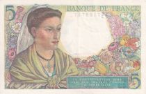 France 5 Francs Shepherd - 05-04-1945 - Serial X.143