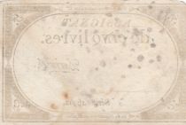 France 5 Livres - 10 Brumaire An II (31.10.1793) - Sign. Davion  - Série 16962