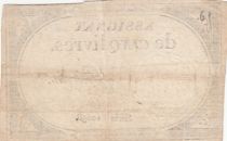 France 5 Livres - 10 Brumaire An II (31.10.1793) - Sign. Poidevin - Série 10038