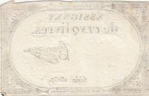 France 5 Pounds - 10 Brumaire Year II (31.10.1793) - Sign. Convieme - Serial 28057