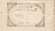 France 5 Pounds - 10 Brumaire Year II (31.10.1793) - Sign. Deperthe - Serial 23261