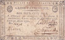 France 5 Sols - Sarthe - Municipalité de Château-du-Loir - 03-1792