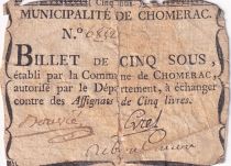 France 5 Sous - Ardèche - Chomerac - 1792