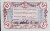 France 50 Centimes - Troyes Chamber of Commerce 1918 - PROMO