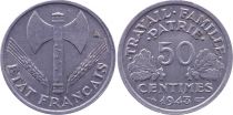 France 50 Centimes - Type Bazor - France (1942-194)