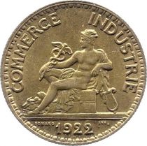 France 50 Centimes Mercury seated - 1922