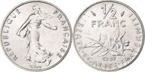 France 50 Centimes Seed Sower - 1987 - from UNC set