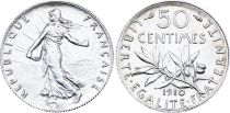 France 50 Cents Semeuse - 1910 - Silver