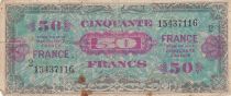 France 50 Francs - Allied Military Currency - Serial 2 - 15437116