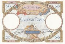 France 50 Francs - Angels - Mercury - 23-03-1933 - Série A.12861