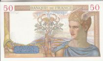 France 50 Francs - Ceres - 03-11-1938 - Serial N.8965