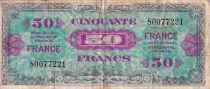 France 50 Francs - Impr. américaine - 1945 - Sans Série - VF.24.01