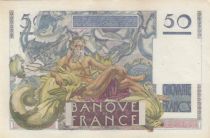 France 50 Francs - Le Verrier - 19-05-1949 - Serial U.129