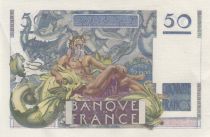 France 50 Francs - Le Verrier - 31-05-1946 - Serial F.35