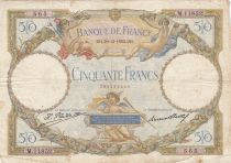 France 50 Francs - Luc Olivier Mercon - 29-12-1932 - Série M.11852