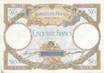 France 50 Francs - Luc Olivier Merson - 22-02-1934 - Serial B.15127