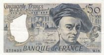 France 50 Francs - Quentin de la Tour - 1980 - Serial W.18