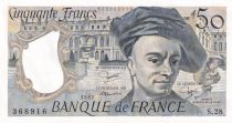 France 50 Francs - Quentin de la Tour - 1982 - Serial S.28