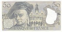 France 50 Francs - Quentin de la Tour - 1987 - Serial V.49