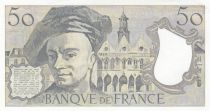 France 50 Francs - Quentin de la Tour - 1989 - Serial Q.58