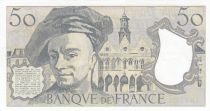 France 50 Francs - Quentin de la Tour - 1989 - Serial S.57