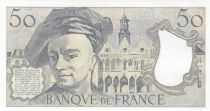 France 50 Francs - Quentin de la Tour - 1990 - Serial G.62