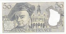 France 50 Francs - Quentin de la Tour - 1990 - Serial H.62