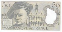 France 50 Francs - Quentin de la Tour - 1991 - Serial A.67