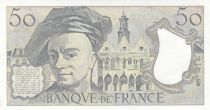 France 50 Francs - Quentin de la Tour - 1991 - Serial B.67