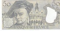 France 50 Francs - Quentin de la Tour - 1991 - Serial D.67