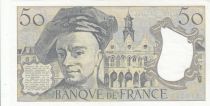 France 50 Francs - Quentin de la Tour - 1991 - Serial E.66