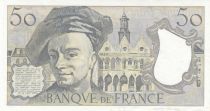 France 50 Francs - Quentin de la Tour - 1991 - Serial N.64