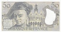 France 50 Francs - Quentin de la Tour - 1992 - Serial F.71