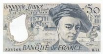 France 50 Francs - Quentin de la Tour - 1992 - Serial R.71