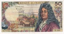 France 50 Francs - Racine - 02-02-1967 - Serial U.101