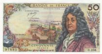 France 50 Francs - Racine - 03-10-1974 - Serial O.256