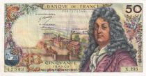 France 50 Francs - Racine - 08-11-1973 - Serial X.235